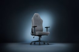 Wielowarstwowa tkanina Razer/stal Fotel do gier Iskur V2 X Jasnoszary RAZER