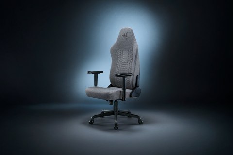 Wielowarstwowa tkanina Razer/stal Fotel do gier Iskur V2 X Jasnoszary RAZER