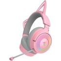 Zestaw słuchawkowy Razer Kraken Kitty V3 Pro Sieć bezprzewodowa/przewodowa Nauszne Bezprzewodowy Kwarc RAZER