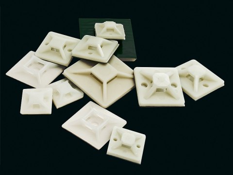 Adhesive Stand 25mm/25mm White Blow