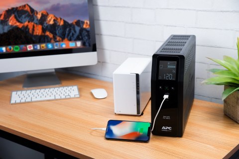 BACK UPS PRO BR 1200VA/SINEWAVE8 OUTLETS AVR LCD INTERF APC