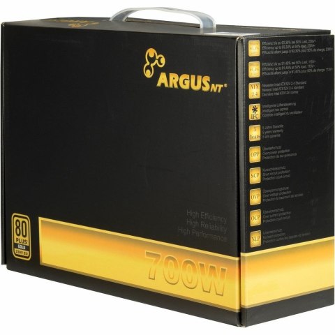 Inter-Tech ArgusNT GPS-700 moduł zasilaczy 700 W 20+4 pin ATX ATX Czarny Inter-Tech