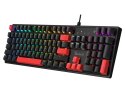 Klawiatura mechaniczna A4TECH BLOODY S520N Fire Black (BLMS RED Plus Switch) A4TECH