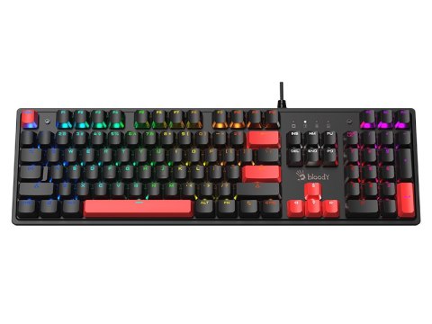 Klawiatura mechaniczna A4TECH BLOODY S520N Fire Black (BLMS RED Plus Switch) A4TECH