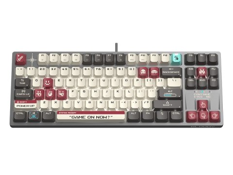 Klawiatura mechaniczna A4TECH BLOODY S87 Pixels Red USB (BLMS RED Plus Switches) A4TECH