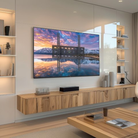 MC-778 51507 Uchwyt do telewizora 26-55 cali czarny do 45kg max vesa 400x400