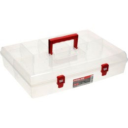 Organizer z rączką, 6 przegród,400x298x85, proline Proline