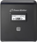 PowerWalker VI 1000 LCD 1 kVA 600 W 4 x gniazdo sieciowe POWER WALKER