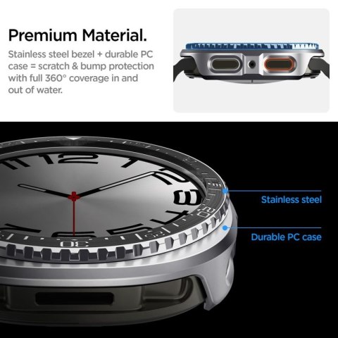 Spigen Bezel Tune Pro Diver - Obudowa / Pierścień ochronny do Samsung Galaxy Watch 8 44 mm (Black) Spigen