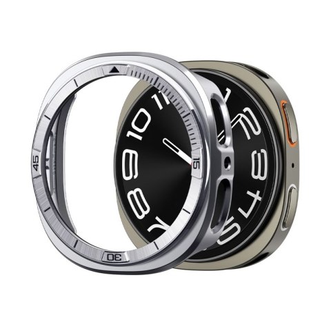 Spigen Bezel Tune Pro Pilot - Obudowa / Pierścień ochronny do Samsung Galaxy Watch 8 44 mm (Silver) Spigen