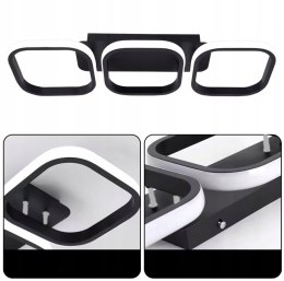 ZD118 Lampa wisząca plafon czarny33w ATL