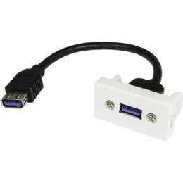 Adapter Mosaic 22,5x45 Gniazdo USB-USB 3.0 na kabl