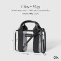 Case-Mate Micro Tote Bag - Wodoodporna torba na ramię (Black/Clear)