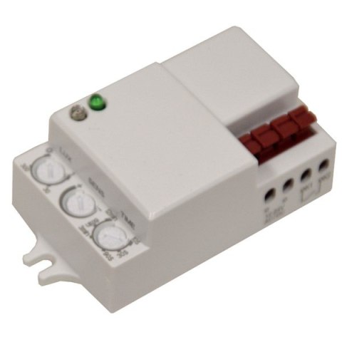 Czujnik ruchu mikrofalowy montażowy 24V DC