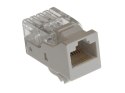 Gniazdo keystone RJ45 kat.5e nieekranowane Krone z