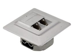 Gniazdo podtynkowe 2x RJ45 UTP5e