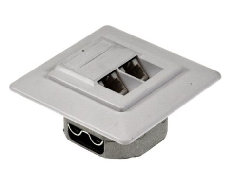 Gniazdo podtynkowe 2x RJ45 UTP5e