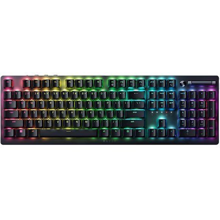 Klawiatura Razer Gaming Keyboard Deathstalker V2 RGB LED light, US, Przewodowa, Czarna, Przełączniki optyczne (liniowe), Klawiat RAZER