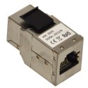 Łącznik RJ45 STP kat.6A Keystone do montażu w pane