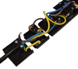 Listwa przepięciowa 1U 19