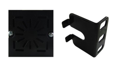 Listwa zasilająca 1U 19" 7 gniazd wyłącznik kątowa