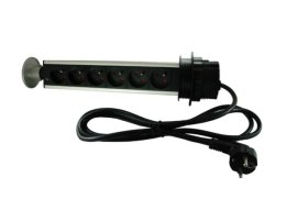 Listwa zasilająca COLUMN 6 gniazd 2,0m