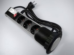 Listwa zasilająca COLUMN KZ 3 gniazda schuko 2m