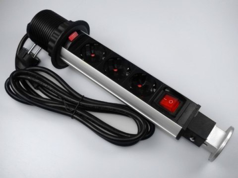 Listwa zasilająca COLUMN KZ 3 gniazda schuko wyłąc