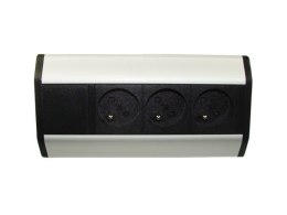 Listwa zasilająca Cabe narożna 3 gniazda zasilaj