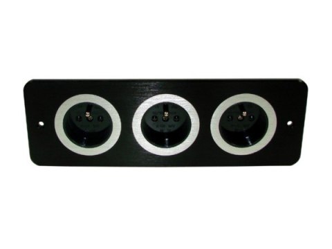 Media port Cova 3*230V czarny