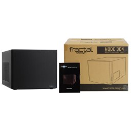 Obudowa FRACTAL DESIGN NODE 304 - ITX - USB3.0 - CZARNA FRACTAL DESIGN