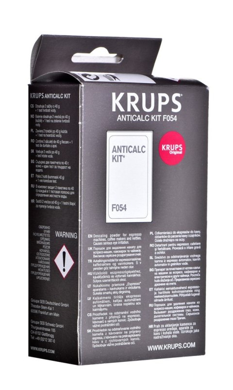 Odkamieniacz do czyszczenia ekspresów Krups F05400 (Odkamieniacz x 1) Krups