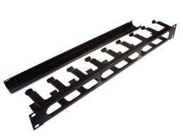 Organizator kabli 1U 8 uchwytów metal