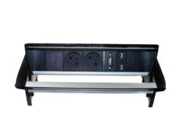 Power port biurkowy 2*gn.zasilające + HDMI +2USB