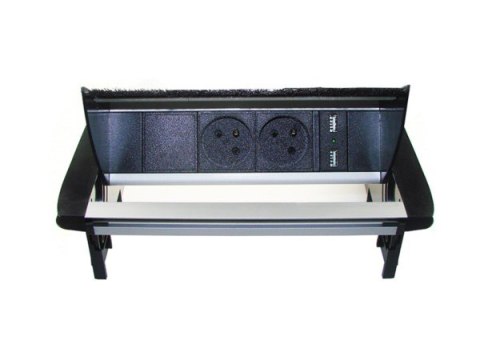 Power port biurkowy 2*gn.zasilające + USB*2