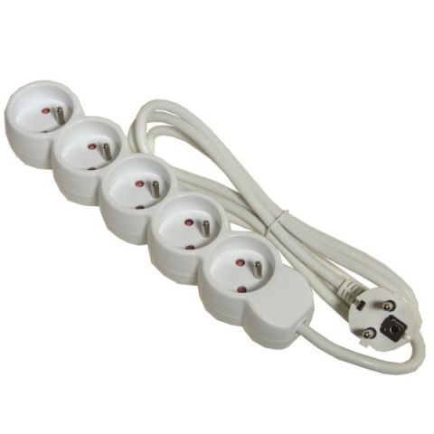 Przedłużacz 5 gniazd 1,5m