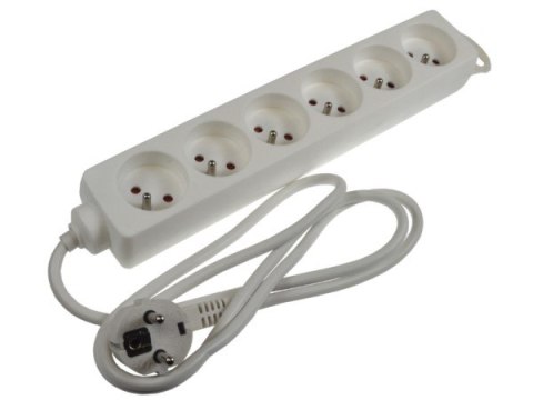 Przedłużacz 6 gniazd 3m --