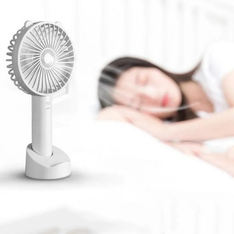 AG906A Wentylator mini biurowy usb biały ATL