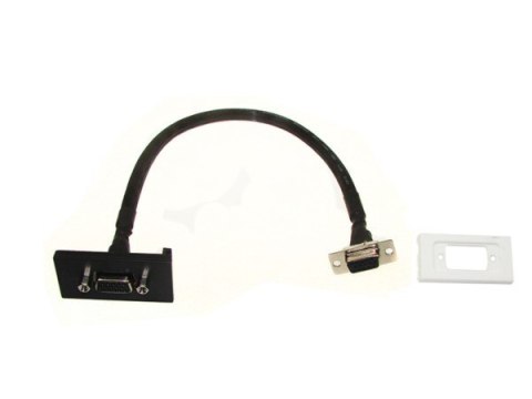 Adapter Mosaic 22,5x45 Gniazdo SVGA-SVGA na kablu