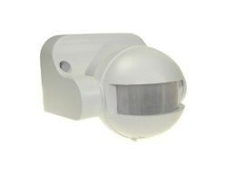Czujnik ruchu PIR naścienny II biały