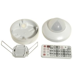 Czujnik ruchu PIR okrągły natynkowy DALI II z pilo