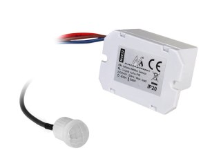 Czujnik ruchu PIR z zewnętrznym sensorem 800W 360st MCE32 Maclean