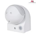 Czujnik ruchu na podczerwień Maclean, zasięg 12m, 180°, mas. obciążenie 1200W, MCE203 Maclean