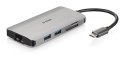 D-Link DUB-M810 stacja dokująca Przewodowa USB 3.2 Gen 1 (3.1 Gen 1) Type-C Aluminium D-Link