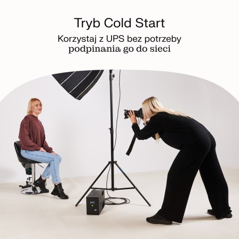 GREEN CELL UPS POWERPROOF 360W/650VA MODYFIKOWANA SINUSOIDA Green Cell