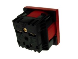 Gniazdo zasilające 230V K45 2P+Z DATA czerwone