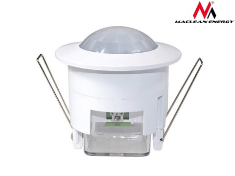 MCE20 Czujnik ruchu pir sufitowy do zabudowy Maclean Energy 200W zasięg 6m Maclean