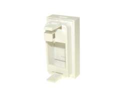 Mocowanie 1x z klapką do keystone 22,5x45mm
