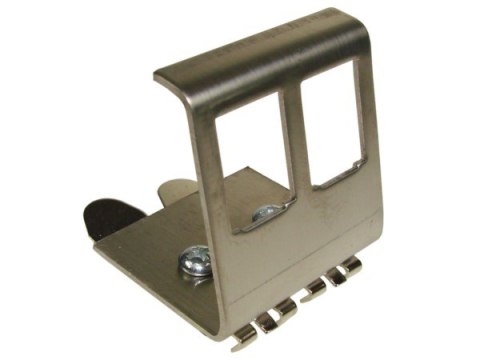 Mocowanie do keystone podwójne na szynę DIN (TS35)