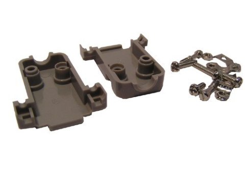 Obudowa złącza D-SUB 9 szara -